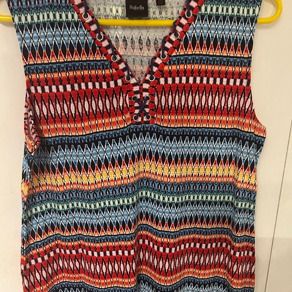 Rafaella Multicolor Patterned Top - image 7